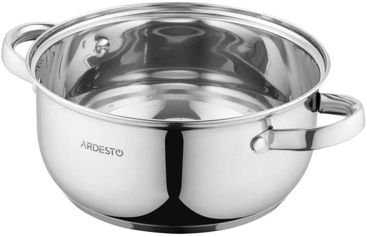 Oala cu capac Ardesto Gemini Gourmet Aosta AR1926BC (Inox)