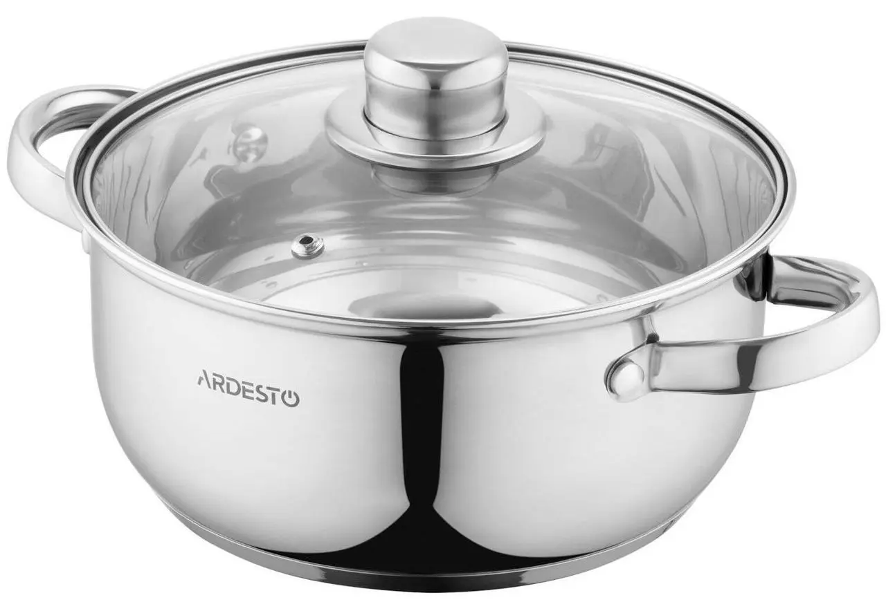 Oala cu capac Ardesto Gemini Gourmet Aosta AR1926BC (Inox)