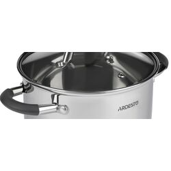 Кастрюля с крышкой Ardesto Gemini Salerno AR1912CS 1.2L (Inox) Thumb