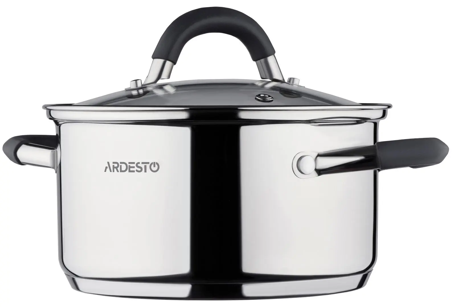 Кастрюля с крышкой Ardesto Gemini Salerno AR1912CS 1.2L (Inox)