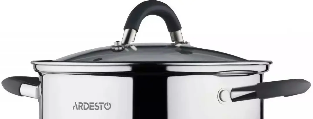 Кастрюля с крышкой Ardesto Gemini Salerno AR1925CS 2.5 L (Inox)