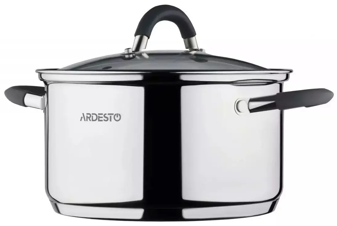 Кастрюля с крышкой Ardesto Gemini Salerno AR1925CS 2.5 L (Inox)