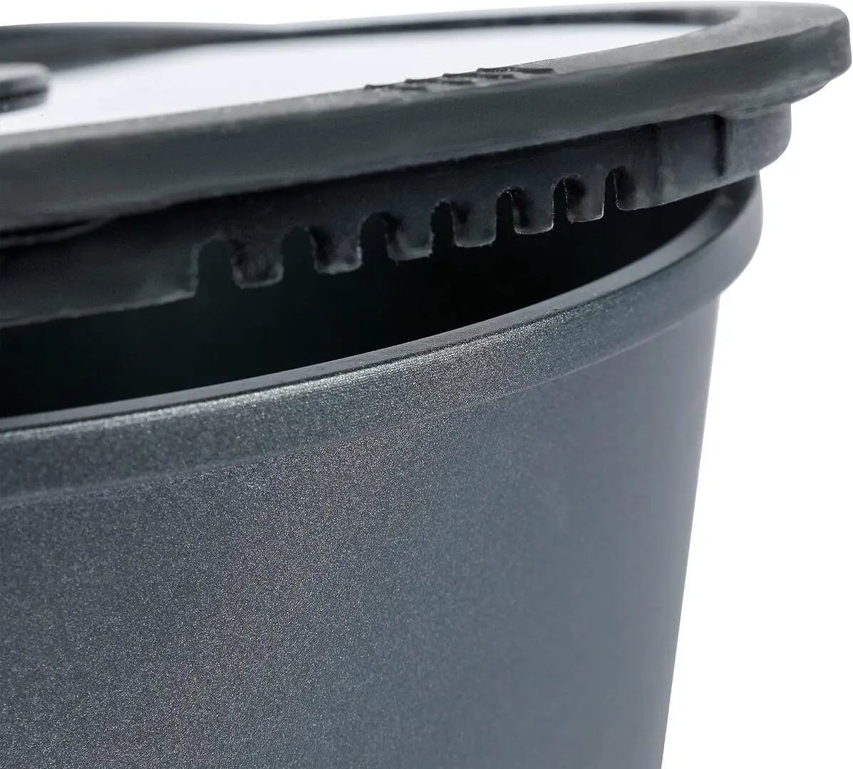 Кастрюля с крышкой Axentia 133147 (Black)