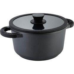 Кастрюля с крышкой Axentia 133148 (Black)