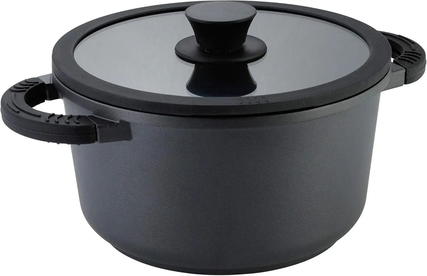 Кастрюля с крышкой Axentia 133148 (Black)