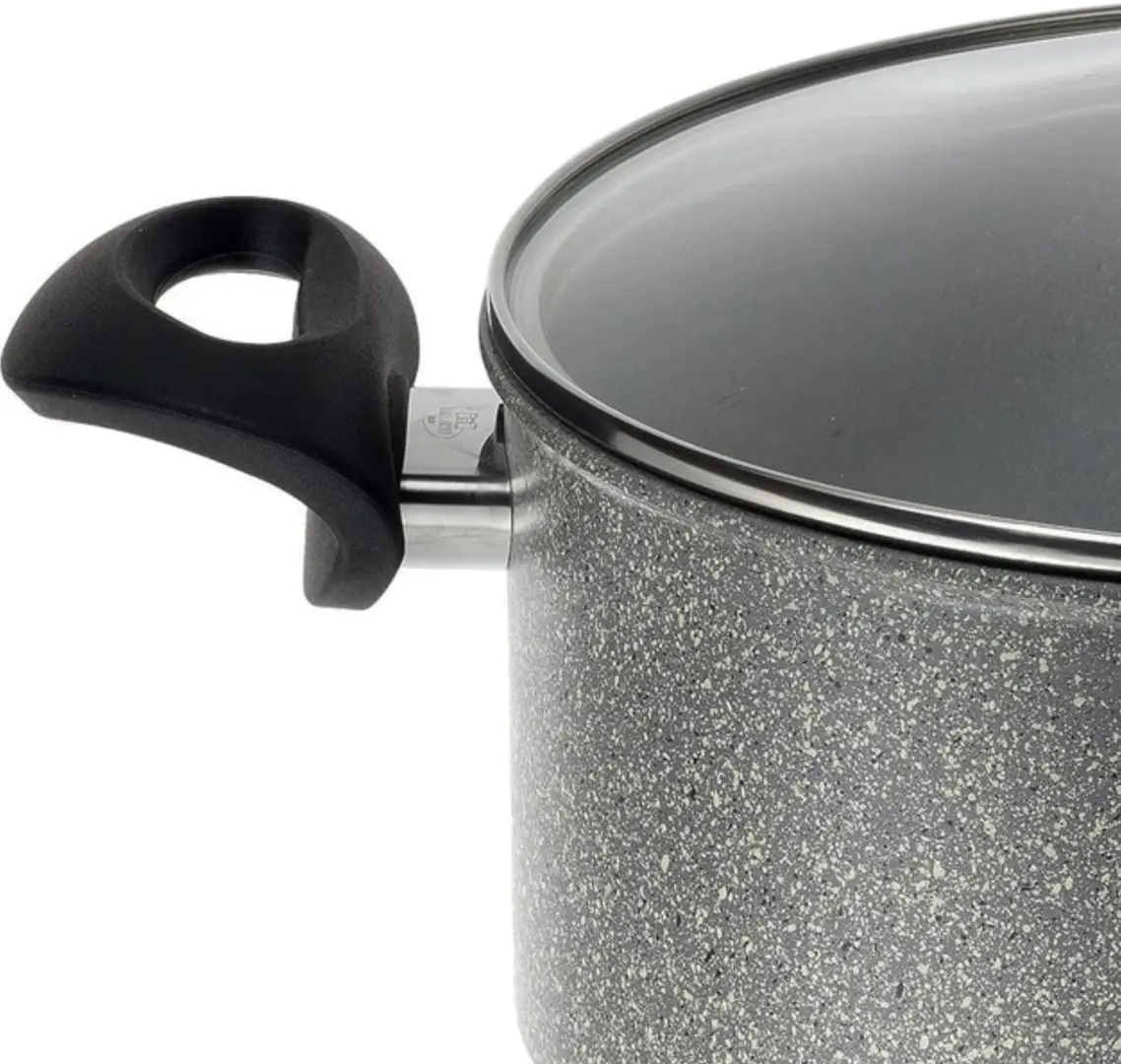 Oala cu capac Ballarini Ferrara 16cm (Grey)