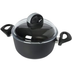 Кастрюля с крышкой Ballarini Rialto 28cm (Black)