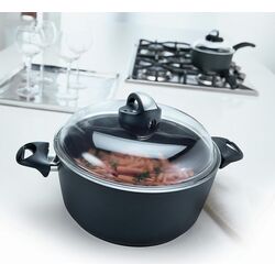 Кастрюля с крышкой Ballarini Rialto 28cm (Black) Thumb