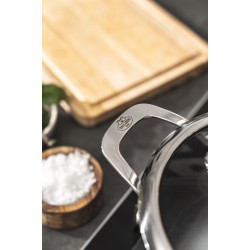 Кастрюля с крышкой Ballarini Salina 2.85L (Grey) Thumb