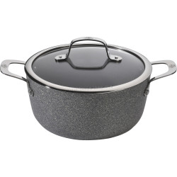 Cratita cu capac Ballarini Salina 2.85L (Grey)