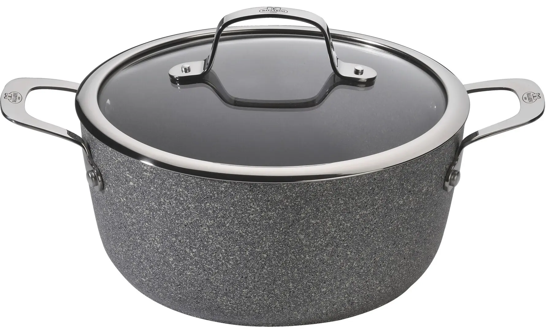 Кастрюля с крышкой Ballarini Salina 2.85L (Grey)