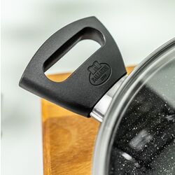 Кастрюля с крышкой Ballarini Vipiteno 4.75L (Granite) Thumb