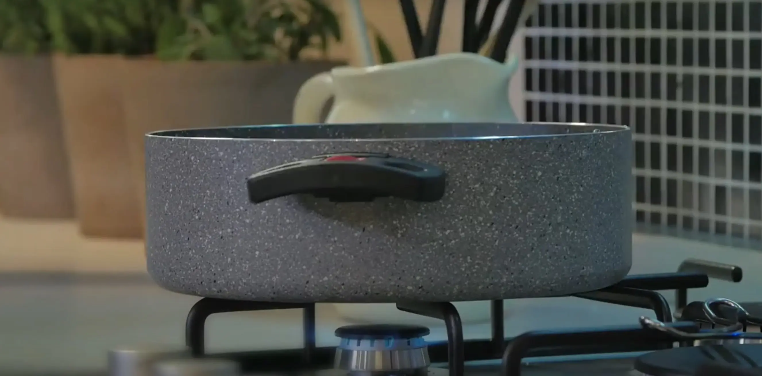 Набор кастрюль Ballarini Click&Cook Granitium 22cm (Brown)