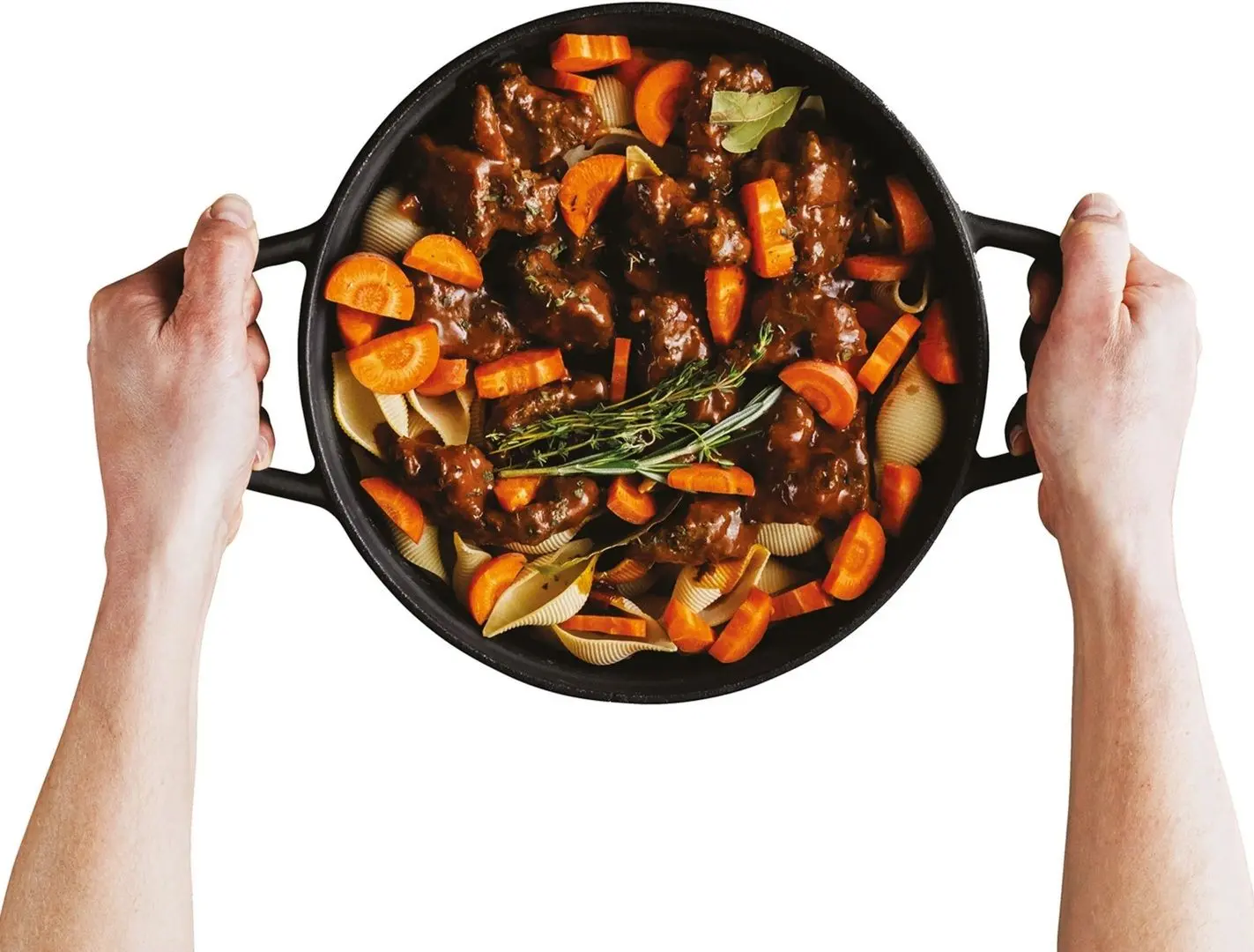 Кастрюля с крышкой Berghoff Graphite Leo 5.6L (Black)