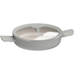 Oala cu capac Berghoff Leo Balance Moonmist 3950427 (Gray/Cream)