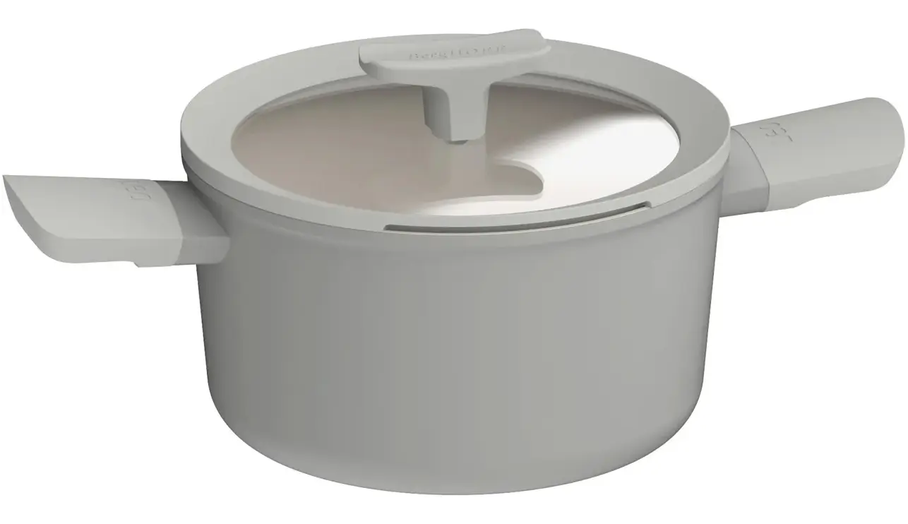 Oala cu capac Berghoff Leo Balance Moonmist 3950428 (Gray)