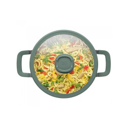 Кастрюля с крышкой Berghoff Leo Forest 3950400 (Black/Green) Thumb