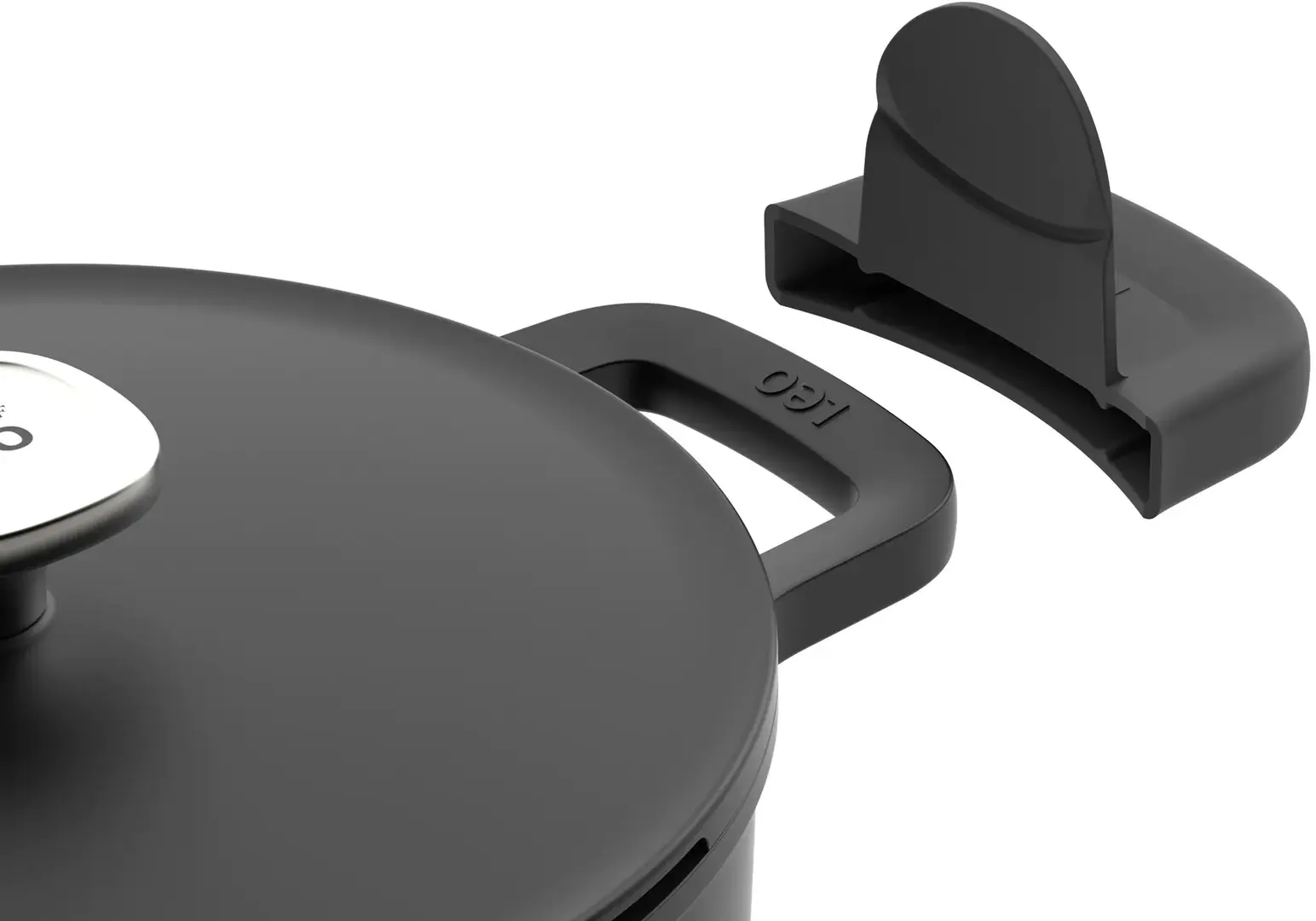 Oala cu capac Berghoff Leo Phantom 3950577 (Black)