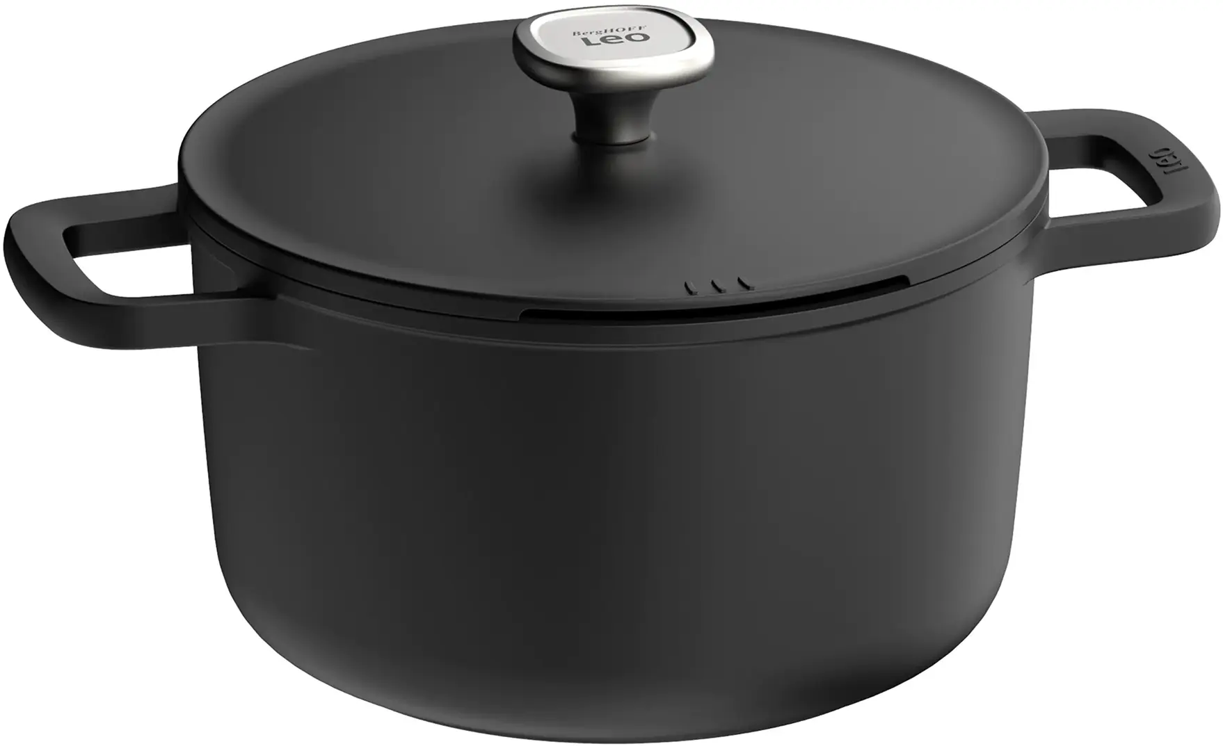 Oala cu capac Berghoff Leo Phantom 3950577 (Black)