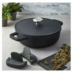 Кастрюля с крышкой Berghoff Leo Phantom 3950579 (Black) Thumb