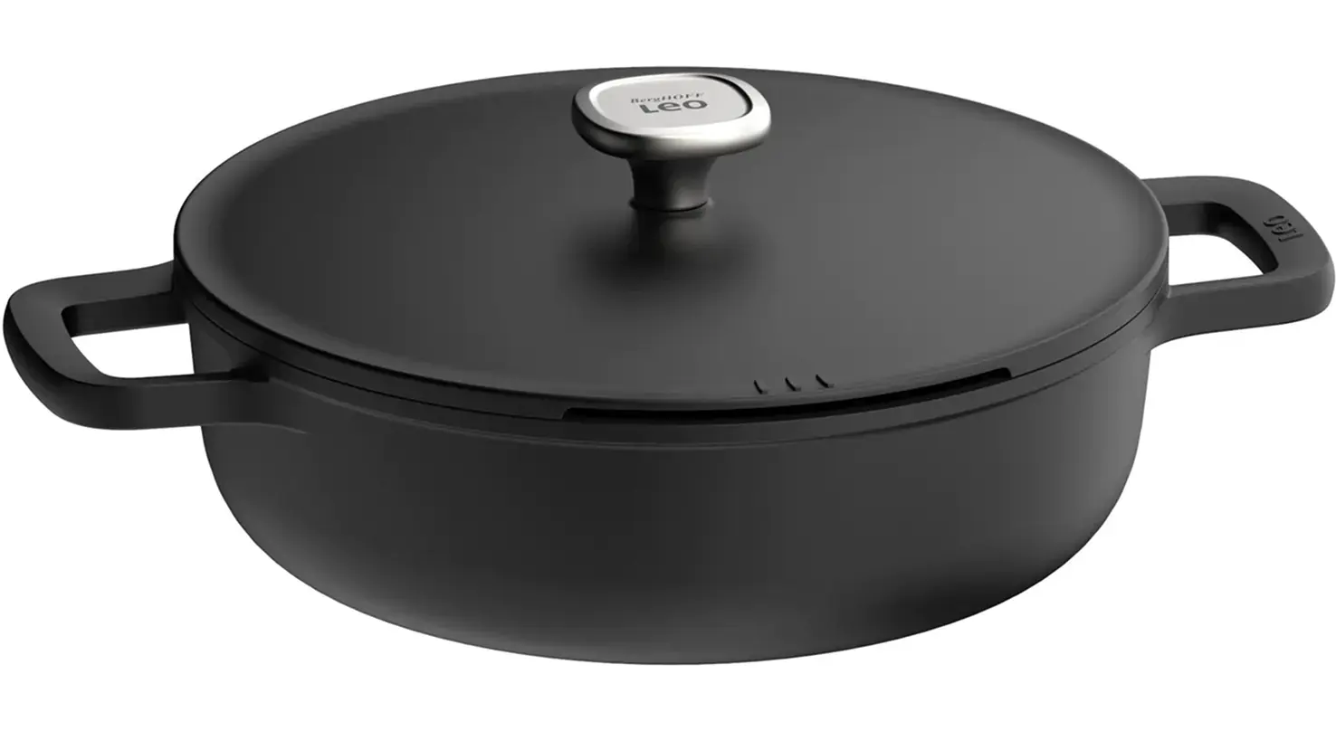 Кастрюля с крышкой Berghoff Leo Phantom 3950579 (Black)