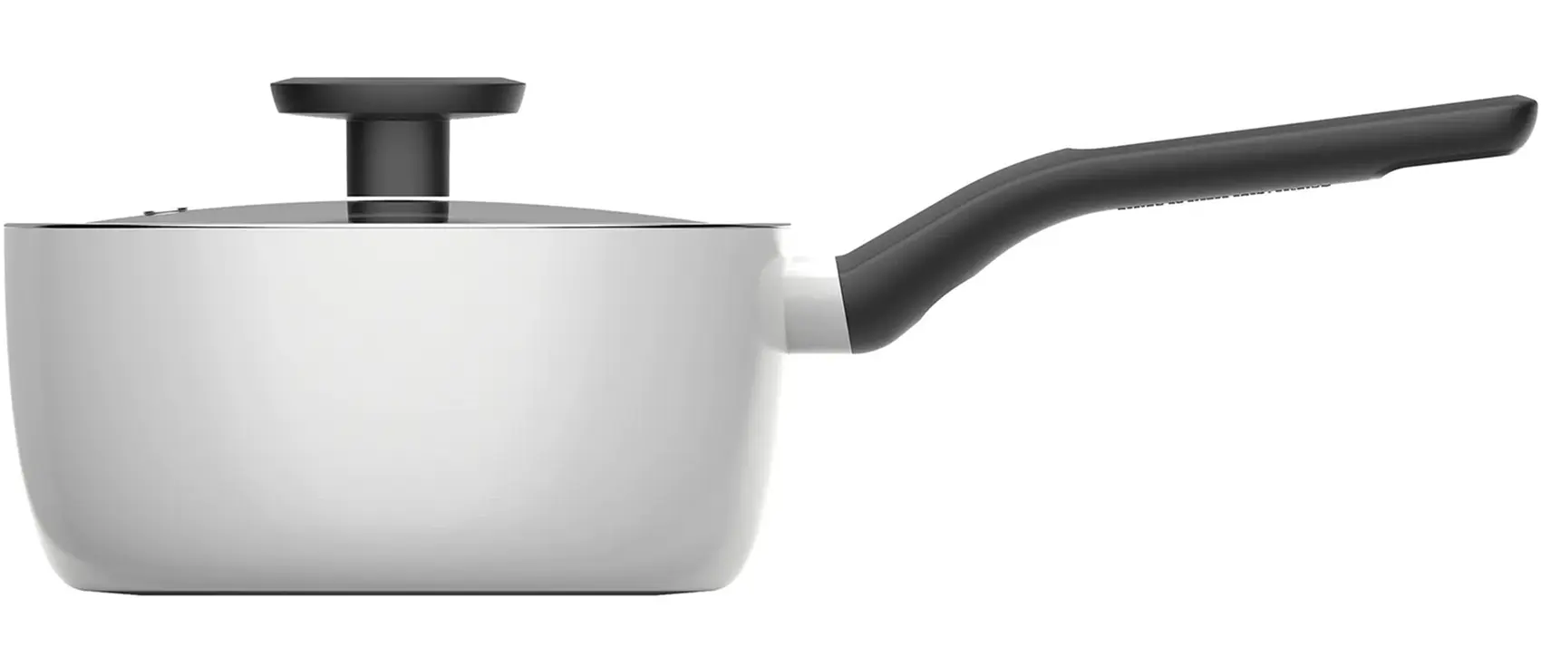 Codar cu capac Berghoff Leo Glints Spirit 3950610 (White/Black)