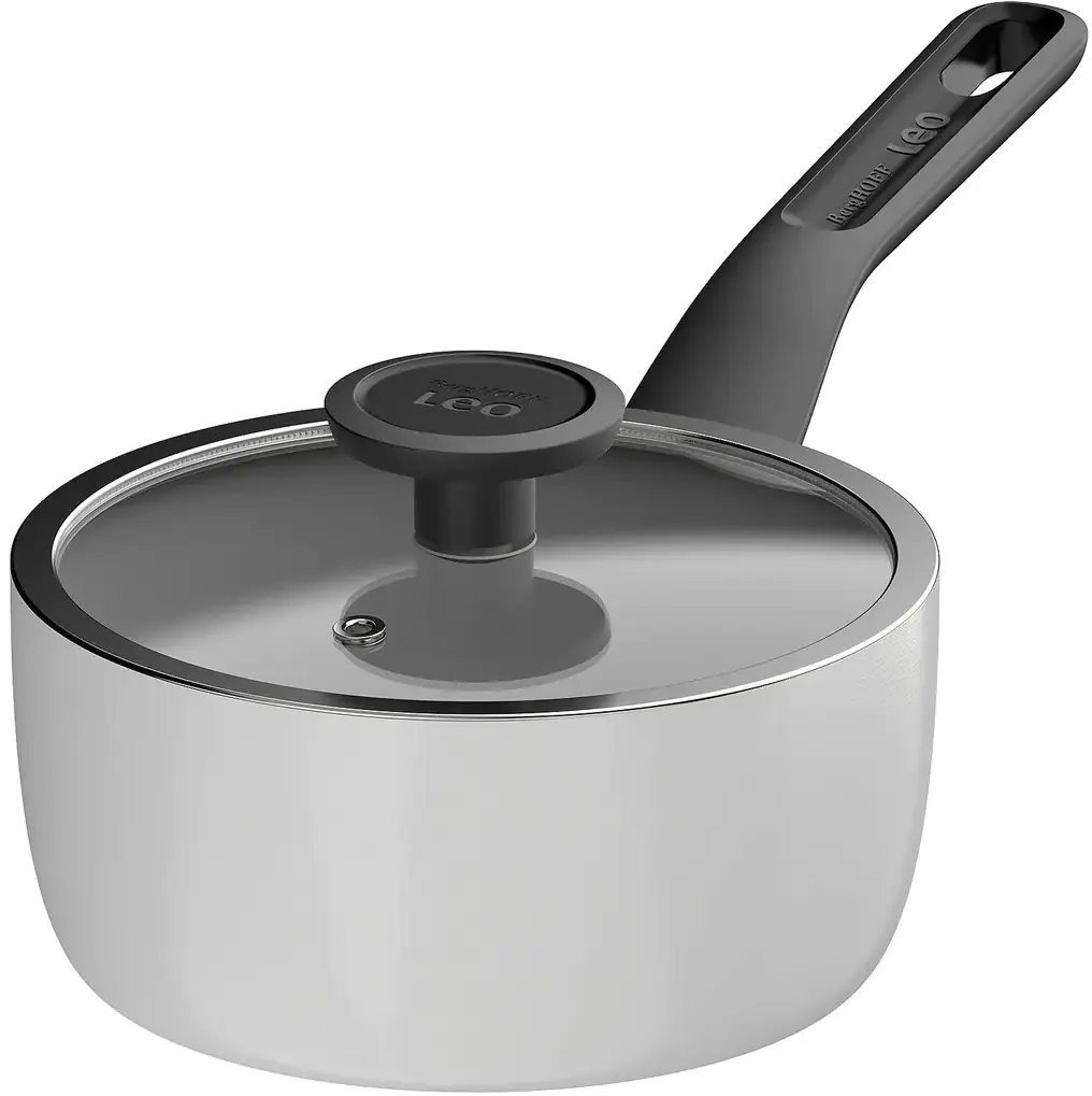 Codar cu capac Berghoff Leo Glints Spirit 3950610 (White/Black)