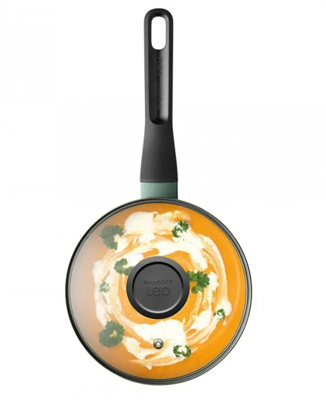 Codar cu capac Berghoff Leo Slate 3950372 (Blue/Black)