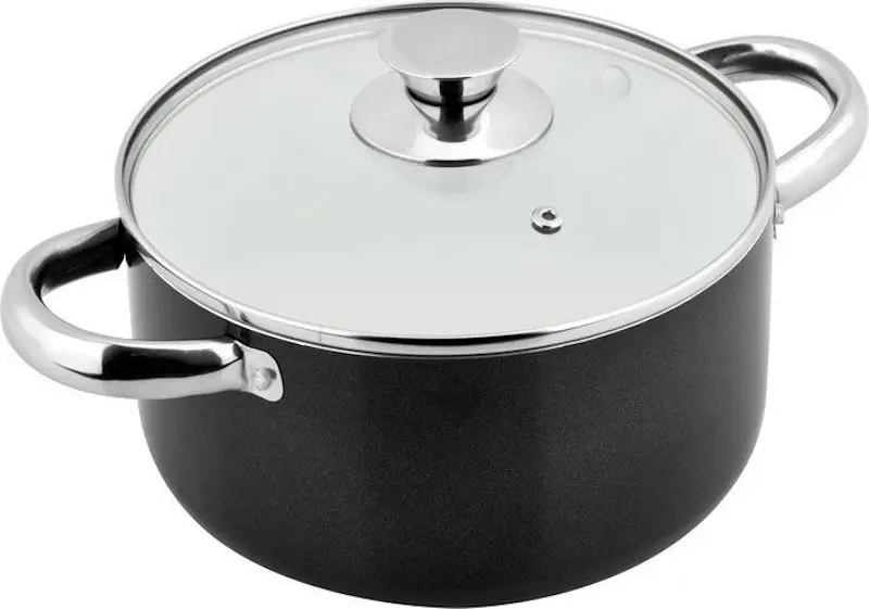 Кастрюля с крышкой CS-Kochsysteme 46026 (Black)