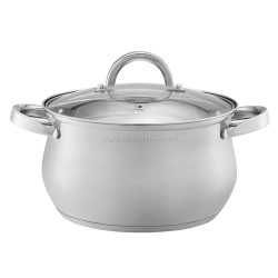 Oala cu capac Domotti Domingo 5.3l (Silver)