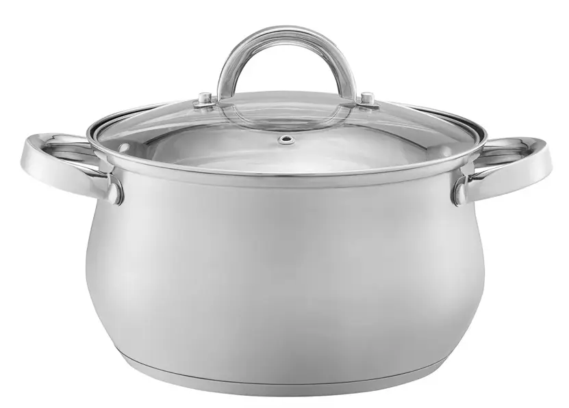 Oala cu capac Domotti Domingo 5.3l (Silver)