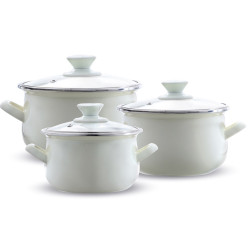 Set de cratite Emalia Olkusz 6 (White) Thumb