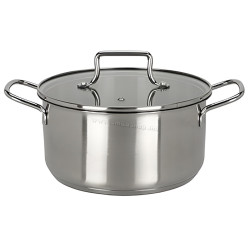 Oala cu capac Excellent Houseware 55421 (Inox)