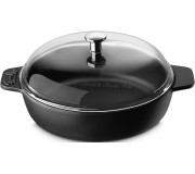 Кастрюля с крышкой Fissler Arcana Country D28 4.5L (Black)