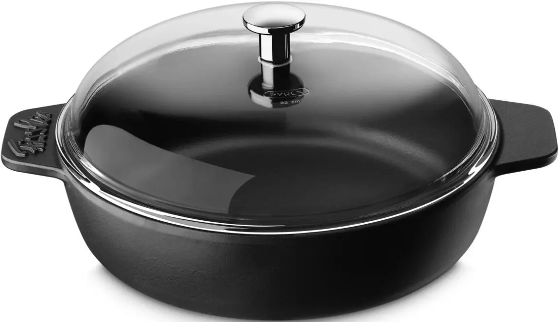 Кастрюля с крышкой Fissler Arcana Country D28 4.5L (Black)