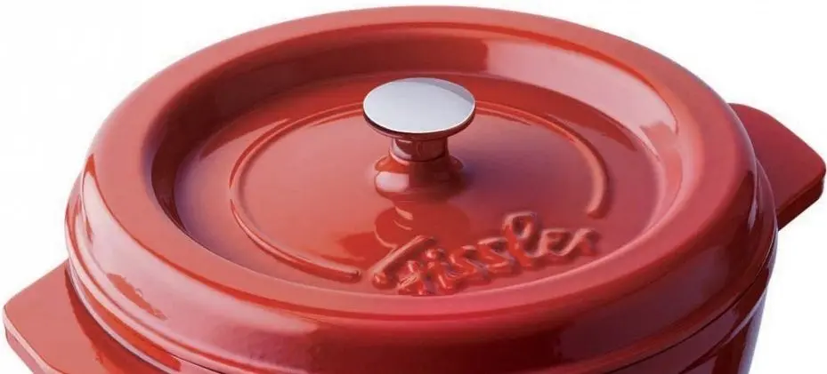 Oala cu capac Fissler Arcana D19 2L (Red)