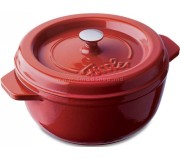 Кастрюля с крышкой Fissler Arcana D19 2L (Red)