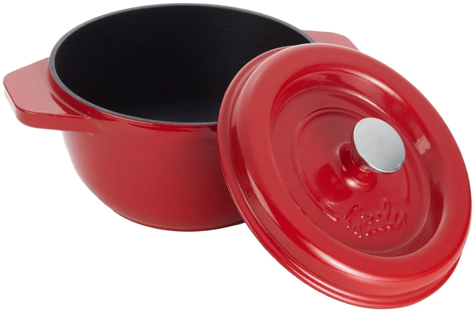 Oala cu capac Fissler Arcana D19 2L (Red)