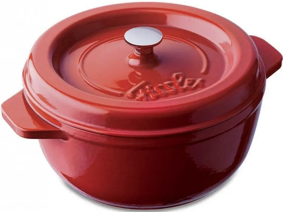 Oala cu capac Fissler Arcana D19 2L (Red)