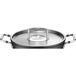 Кастрюля с крышкой Fissler Luno 28cm 4.3L (Black/Inox) Thumb