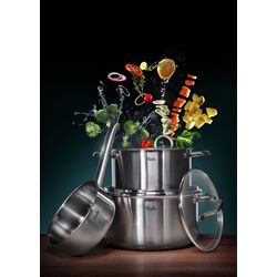 Кастрюля с крышкой Fissler San Francisco 24cm (Inox) Thumb