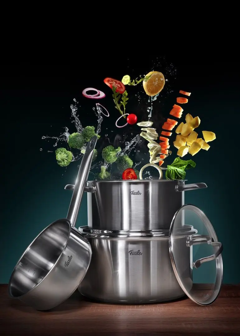 Кастрюля с крышкой Fissler San Francisco 24cm (Inox)