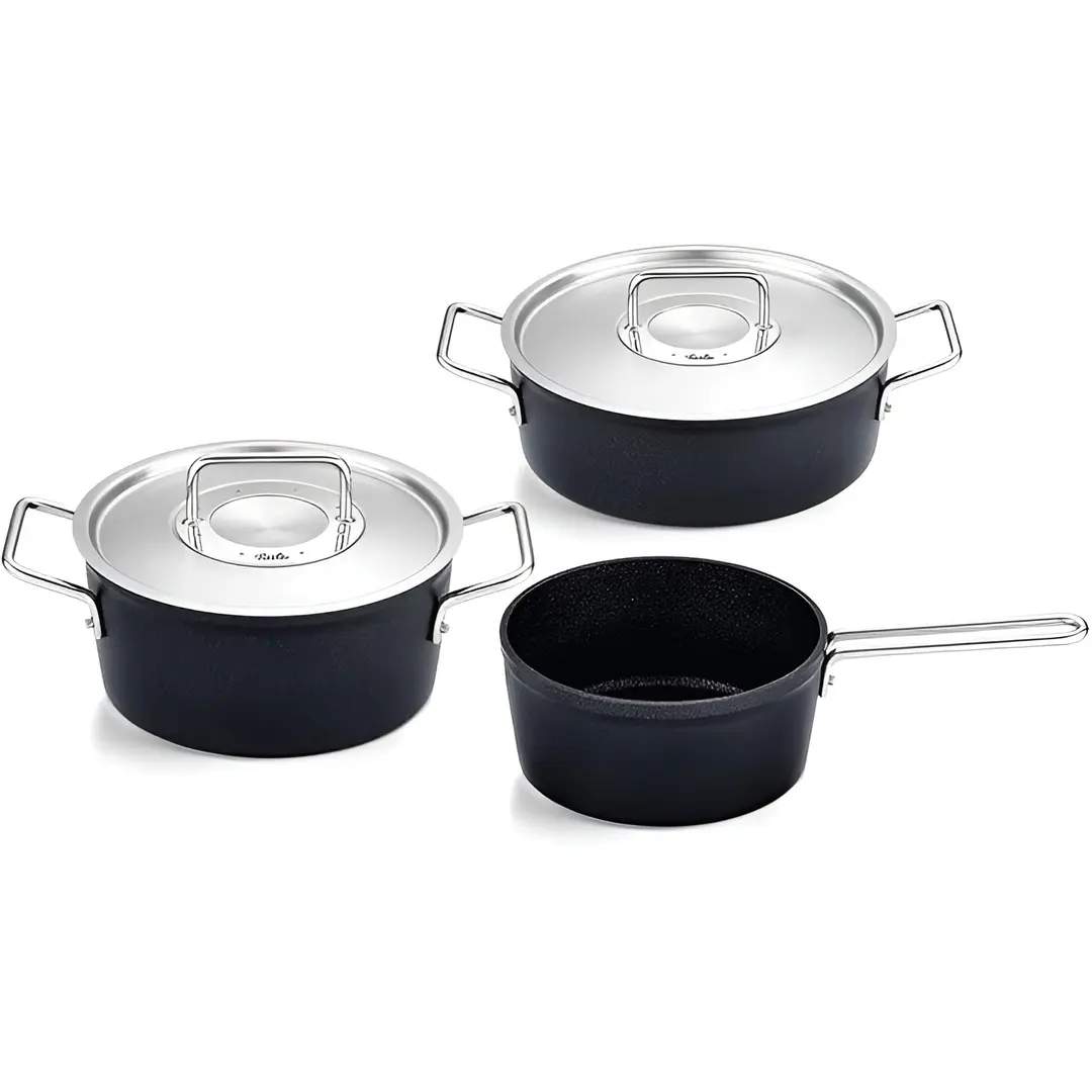 Набор кастрюль Fissler Adamant (Black/Inox)