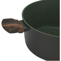 Oala cu capac Fissman 14592 (Black) Thumb