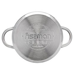Кастрюля с крышкой Fissman Bambino 5272 (Inox) Thumb