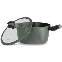 Кастрюля с крышкой Fissman Brilliant 14382 (Brown) Thumb