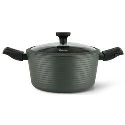 Кастрюля с крышкой Fissman Brilliant 14382 (Brown)