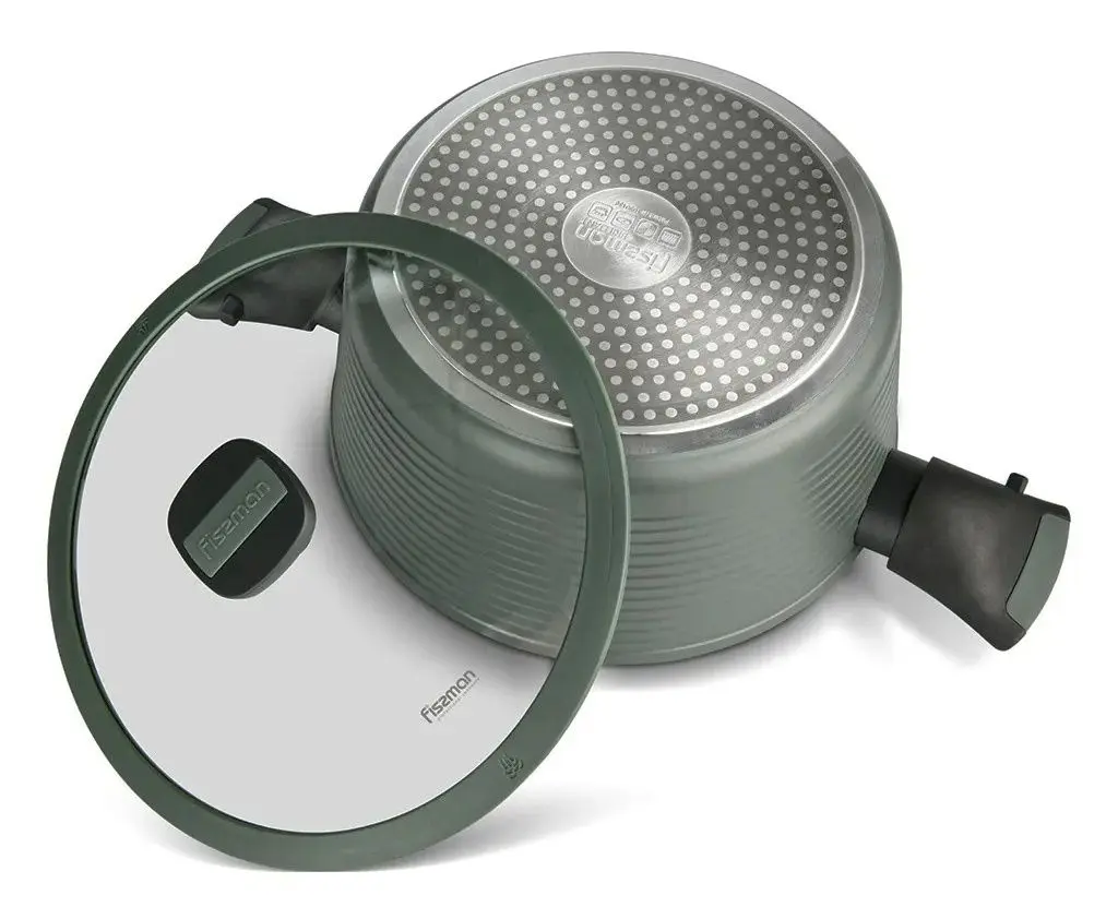 Oala cu capac Fissman Brilliant 14383 (Olive)