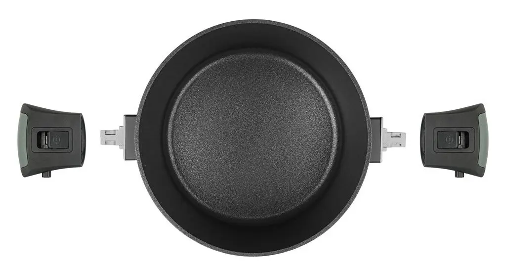 Oala cu capac Fissman Brilliant 14383 (Olive)