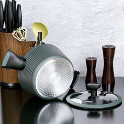 Oala cu capac Fissman Brilliant 14383 (Olive) Thumb